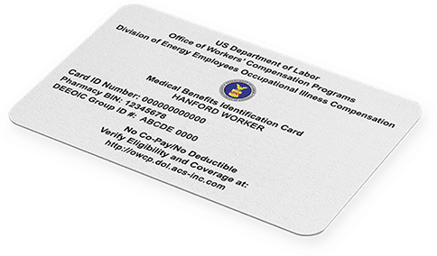 white card EEOICPA benefits